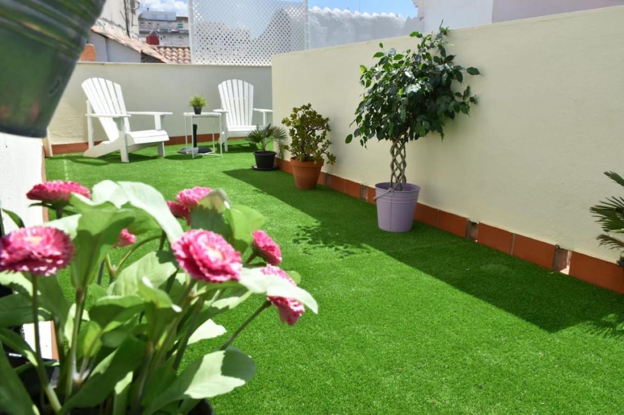 Espectacular Atico Con Solarium En Centro Historico Apartment Malaga Bagian luar foto