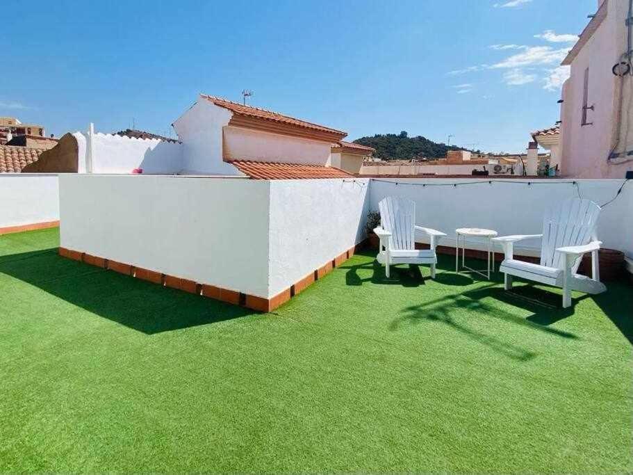 Espectacular Atico Con Solarium En Centro Historico Apartment Malaga Bagian luar foto